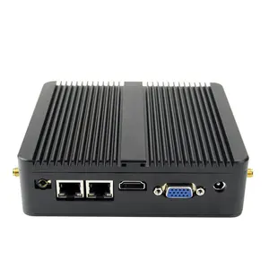 Insuatrial Mini Pc Core I7 I5 2 supporto Lan 4G Sim Card Computer Desktop senza ventola
