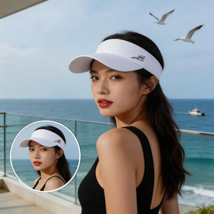 Leading Sports Visor <b>Cap</b> Quick Dry Breathable Polyester For <b>Women</b> And Men Outdoor <b>Running</b> Training Hat - Product Image 3
