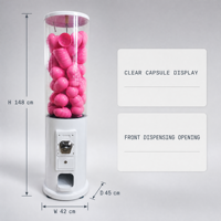 Vente Chaude Distributeur de capsules et de jouets à boules géantes à monnayeur pour centre de jeux