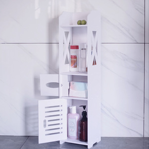 Soporte Multifuncional para <span class=keywords><strong>Baño</strong></span>, <span class=keywords><strong>Mueble</strong></span> de Almacenamiento Junto al Inodoro, Estante de Almacenamiento para Baños Pequeños - Product Image 5