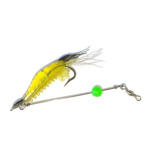 Appât souple pour crevettes de 9 cm et 6 g, fil d'acier, hameçon de 9 cm et 6 g pour la <span class=keywords><strong>carpe</strong></span>, matériau ABS, technique de pêche au fond pour l'eau douce et la mer - Product Image 1
