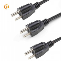 Kabel Adaptor Steker Daya Industri Tiga Fasa Custom RCD RCD-HARN6065 16A-125A 5-Pin CEE HO7RN-F Tembaga Berlapis Timah DC