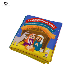 Libro in Stoffa per Neonati con Animali Morbidi e Silenziosi, Giocattolo <span class=keywords><strong>Montessori</strong></span> Tattile - Product Image 3