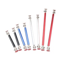 Barres de soutien de pare-chocs avant de voiture de qualité supérieure JDM Racing Splitter Strut Rods 150 mm