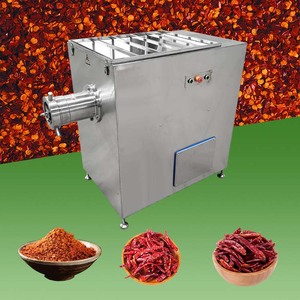 Potente Sistema de molinillo industrial eléctrico gestiona grandes cantidades de carne congelada eficientemente máquina picadora de carne - Product Image 1