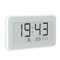 Thermomètre hygromètre numérique Mi Mijia Pro avec écran E-Ink, horloge numérique, capteur intelligent Mi Home CN