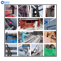 Primaire époxy riche en zinc, 40 % de zinc, peinture antirouille, approvisionnement en vrac, couche de base anticorrosion pour ateliers industriels