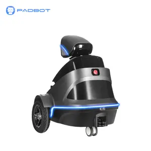 Indoor Office Building Smart Intelligent Roboter Guard Patrol Facial AI Security Robot