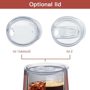 WeVi 12oz de reutilizable Sippy copas de <span class=keywords><strong>vino</strong></span> de acero inoxidable termo vacío reutilizable, taza de café con tapa - Product Image 3