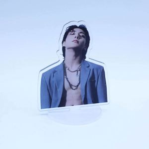 Exhibidores de Acrílico Transparente Personalizados para Figuras Kpop, Accesorios de Decoración para Escritorio, Soporte de Plástico para Manualidades - Product Image 4