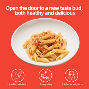 Ketoslimmo Campione Gratuito all'Ingrosso OEM <span class=keywords><strong>Pasta</strong></span> Penne di Konjac Shirataki a Basso Contenuto di Carboidrati Keto-Friendly Italiana in Sacchetto - MOQ 500 Sacchetti - Product Image 4