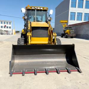 Ücretsiz Kargo 4x4 Kazıcı Yükleyici Toprak Hareket Etmeye Yönelik Makine Dizel Ön Yükleyici ve Kazıcı Traktör Mini Çekilebilir Ön Tekerlekli Yükleyici - Product Image 5