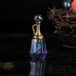 จี้ขวดน้ำหอมคริสตัลขัดเงาหินบำบัดขายส่ง - Product Image 6