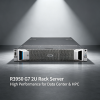 Server Rak Enterprise Kapasitas Besar SATA SAS Storage 2U Rak Mount Server R3950 G7
