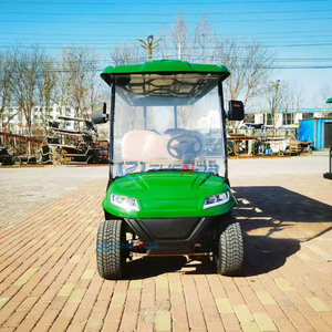 Voiturette de <span class=keywords><strong>golf</strong></span> électrique professionnelle chinoise verte 8 places 4 roues, petit véhicule de <span class=keywords><strong>golf</strong></span> à vendre à <span class=keywords><strong>prix</strong></span> abordable - Product Image 4