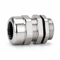 Presse-étoupe électrique M40 en acier inoxydable 316 personnalisé, étanche IP68 pour câbles de 12 à 16 mm, vente en gros