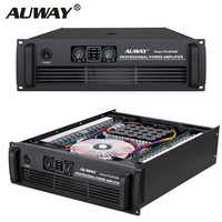 Penguat Daya Profesional Kelas TD 2 Kanal Super High Power TD2500 2X2500W/8Ohm Berbahan Metal untuk Sistem Suara Live Konser Besar