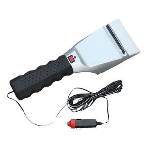12V hiver chauffage électrique voiture <span class=keywords><strong>grattoir</strong></span> à glace pare-brise verre pelle à neige enlèvement dégivrage outil de nettoyage <span class=keywords><strong>grattoir</strong></span> à neige chauffé - Product Image 1