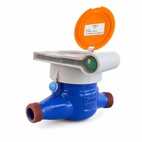 Compteur de débit d'eau froide domestique en fonte DN40 à raccord fileté, OEM ODM, en fonte filetée et acier inoxydable, vente en gros