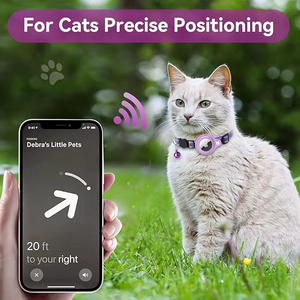 Localizador GPS Inteligente Antipérdida para Mascotas, Collar para Perros y Gatos, Resistente al Agua, Silicona, Buen Precio, Compatible con iOS y Android - Product Image 1