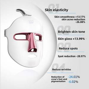 270 LED ลูกปัดโฟตอนมาส์ก 7 สีต่อต้านริ้วรอยไวท์เทนนิ่งมอยเจอร์ไรเซอร์รักษาสิวรูขุมขนกระชับผิวโฮมออฟฟิศ - Product Image 6