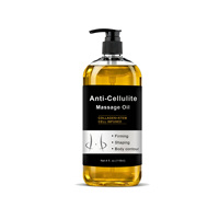 Huile de massage anti-cellulite |   Huile d'aromathérapie naturelle pressée à froid, parfum d'agrumes, pour massage corporel, hydratation de la peau