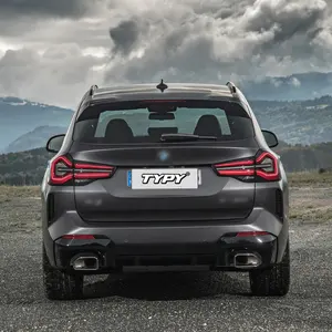 Kits de carrocería de coche para <span class=keywords><strong>BMW</strong></span> X3 G01 2018-2021 actualización a <span class=keywords><strong>2022</strong></span> <span class=keywords><strong>X3M</strong></span> estilo delantero Dnd parachoques traseros 1:1 diseño accesorios de coche - Product Image 5