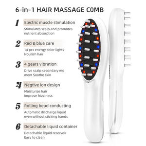 Masseur capillaire à prix d'usine, export, avec brosse pour favoriser la croissance des cheveux - Product Image 3