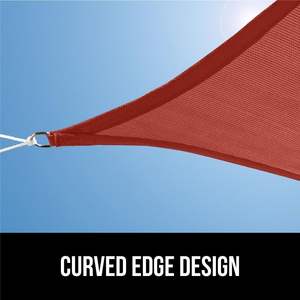 <span class=keywords><strong>Voile</strong></span> <span class=keywords><strong>d</strong></span>'<span class=keywords><strong>ombrage</strong></span> en polyéthylène haute densité (HDPE) Patio extérieur pelouse auvent de jardin pare-soleil de stationnement de voiture - Product Image 6