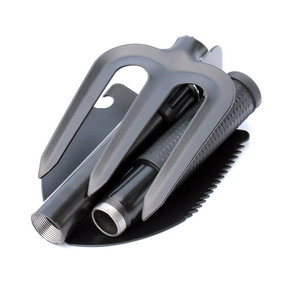 SP27662 <span class=keywords><strong>Pelle</strong></span> <span class=keywords><strong>de</strong></span> jardin Petite bêche Pelles <span class=keywords><strong>de</strong></span> creusement agricole Outils <span class=keywords><strong>de</strong></span> <span class=keywords><strong>pelle</strong></span> Truelle en fer Pliable 2 en 1 Râteau à bêche polyvalent - Product Image 2