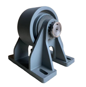 Suministro de productos puntuales, rodillo MTM de alta calidad, soporte Irregular, montaje de rodillo de tambor de soporte superior, Base de acero para camión mezclador de EE. UU. - Product Image 1