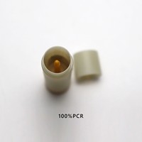 100% PCR baume à lèvres rond tube de rouge à lèvres logo personnalisé conteneur de soin des lèvres twist up baume à lèvres emballage de cosmétiques OEM vente chaude