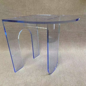 Tavolino da Caffè Moderno in Acrilico Quadrato Personalizzato con Tavolino Laterale per Arredamento Casa su Misura - Product Image 2