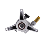 Nettoyeur haute pression 2400 PSI 2,2 GPM, arbre de 7/8\", pompe à eau axiale verticale 170 bars pour le traitement des eaux usées, structure de pompe à piston
