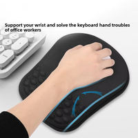 Bantalan Pergelangan Tangan Bantalan Pergelangan Tangan Berbahan Katun Memori Bantalan Pergelangan Tangan Komputer 3D Ergonomis Bantalan Mouse Miring Bantalan Busa