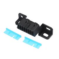 Factory Price OBD II - Diagnostic Female Socket 16 Way Black Female Connector - 12110250