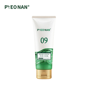 PYON NAN Masque Capillaire Fixateur de <span class=keywords><strong>Couleur</strong></span> Permanent à l'Huile d'Argan Marocaine pour Cheveux Teints et Abîmés - Sans Silicone, aux Fruits Mixtes - Product Image 1