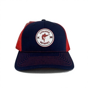 Casquette de camionneur pour adulte, fabriquée au Vietnam, avec logo en caoutchouc personnalisé, 6 panneaux, dos en maille confortable, pour les activités décontractées en plein air - Product Image 1