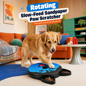 Juguete Interactivo de Plástico para Perros con Dispensador de Premios, Tabla Antideslizante Educativa para Rascar Uñas con Caja para Premios - Product Image 1