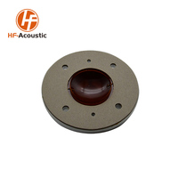 44.4mm bobine vocale diaphragme phénolique 4-8ohm aluminium klaxon tweeter hf pilote haut-parleur 1.5 pouces compression pilote HF-GD002
