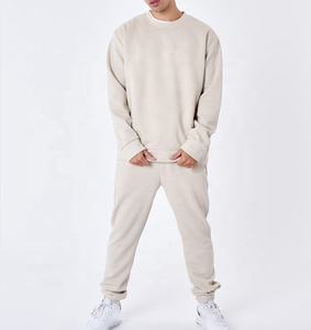 Vente en gros de sweat-shirt à col ras du cou bouffant vierge de haute qualité avec logo personnalisé sweat-shirt à capuche en coton surdimensionné pour hommes - Product Image 2