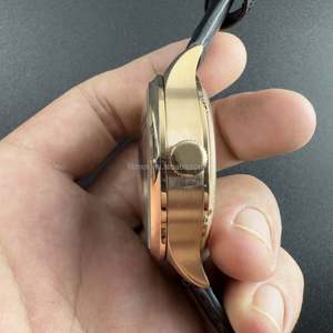 Montres IW Factory 42 mm, acier inoxydable, sans date, cadran noir, mouvement mécanique automatique 3131, boîtier argenté - Product Image 4