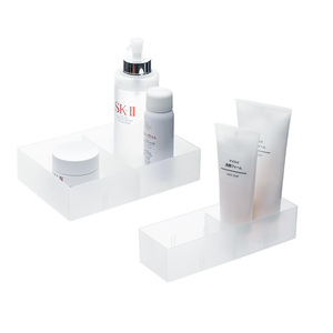 SHIMOYAMA Boîte de <span class=keywords><strong>rangement</strong></span> en plastique extensible réglable, petite, organiseur de <span class=keywords><strong>bureau</strong></span>, séparateur pour cuisine, salon - Product Image 1