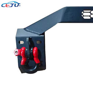 Grille de pare-chocs supérieur avant de voiture <span class=keywords><strong>en</strong></span> métal <span class=keywords><strong>noir</strong></span> grilles de protection de barre de taureau pour BYD Bao Formula Leopard 5 Denza B5 2024 + - Product Image 6