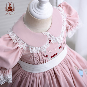 Robe De Lolita pour petites filles, tenue De fête, mariage, robes d'été personnalisées pour enfants De <span class=keywords><strong>6</strong></span> <span class=keywords><strong>ans</strong></span>, 1 pièce - Product Image 3