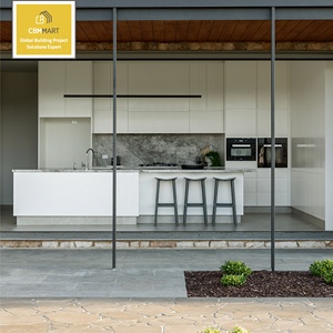 <span class=keywords><strong>Precio</strong></span> de Fábrica al por Mayor, Gabinetes de Cocina Modernos Personalizados, Gabinetes de Cocina Pintados con Laca, Gabinetes de Pared para Apartamentos y Hoteles - Product Image 5
