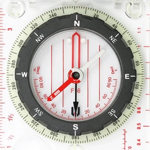 Bản đồ quy mô Cai Trị la bàn Nắp trinh sát đa chức năng địa chất cho cắm trại ngoài trời Đi Bộ Đường Dài bản đồ La Bàn Bộ dụng cụ sinh tồn - Product Image 3