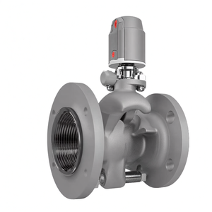 COVNA Doppeltwirkendes 1/<span class=keywords><strong>2</strong></span> Zoll Edelstahl Flansch-Pneumatik-Winkelventil für Dampf - Product Image 6
