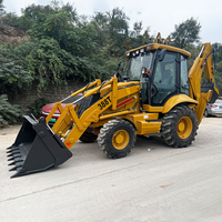 Chargeuse-pelleteuse multifonctionnelle avec profondeur de creusement maximale de 5600 mm et cabine climatisée pour les travaux agricoles, la réparation routière et les travaux de terrassement