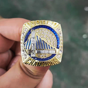 Anillo Conmemorativo de los Golden State Warriors de la <span class=keywords><strong>NBA</strong></span> <span class=keywords><strong>2022</strong></span>, Estilo Hip Hop, de Aleación, para Hombre, Joyería Transfronteriza - Product Image 2